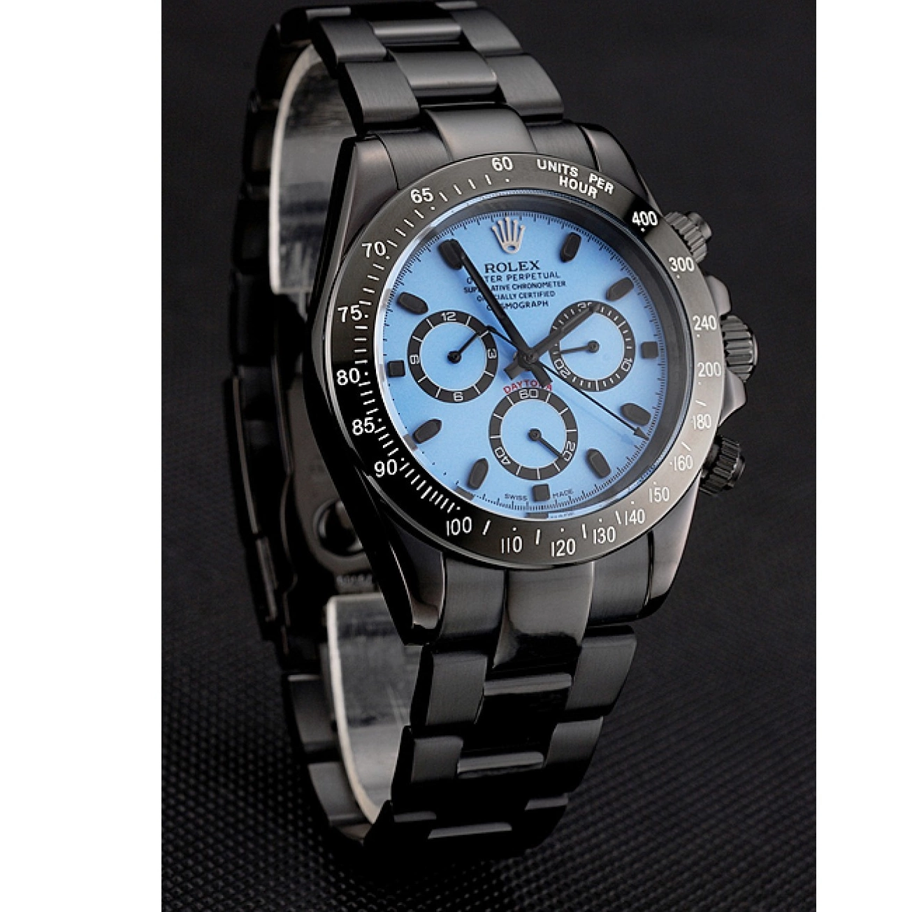 Good Copy Rolex Watches Midnight Dial Black 1454022 Rolex Bracelet Staineless Steel Blue Daytona 0821
